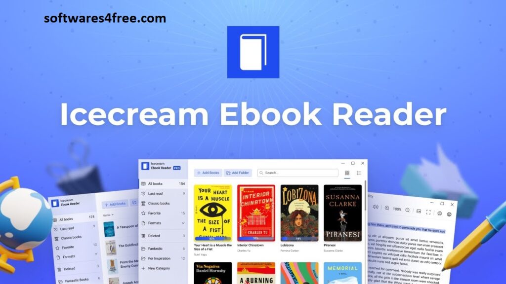 IceCream Ebook Reader 