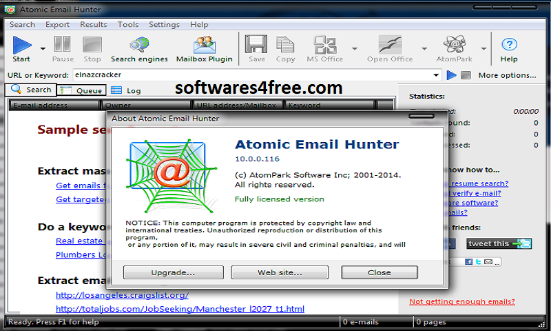 Atomic Email Hunter